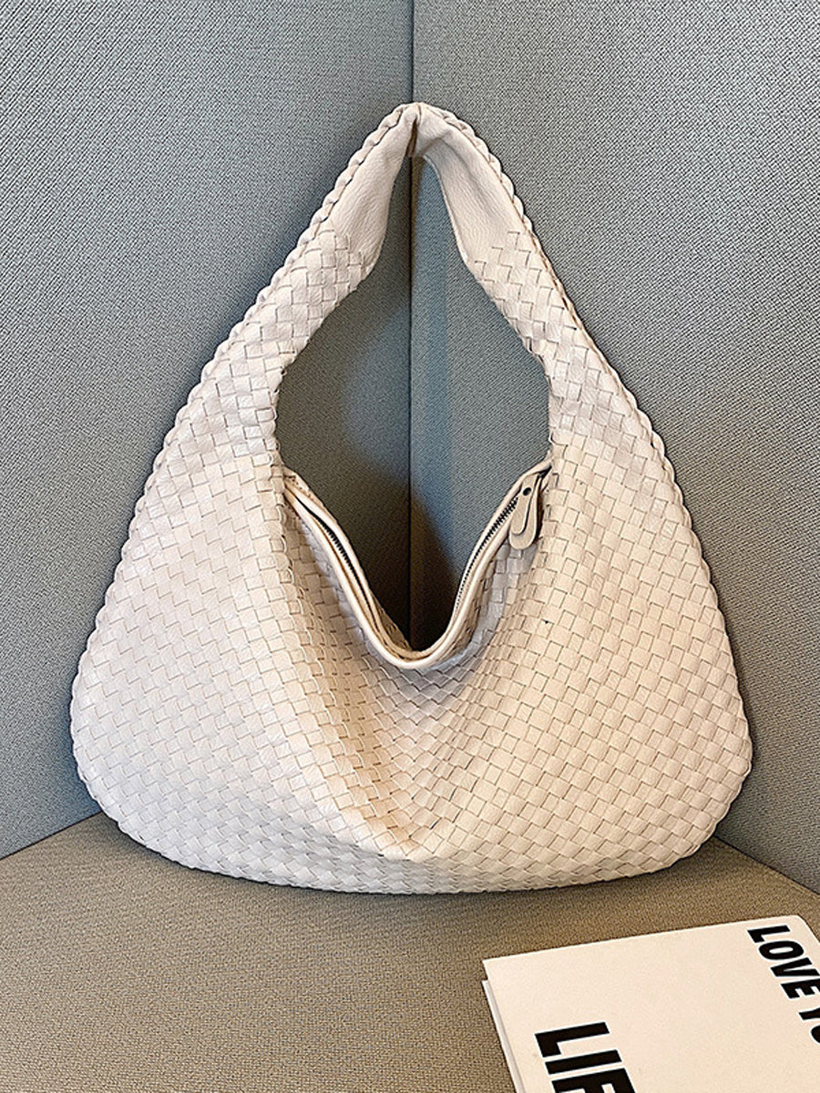 Women's Leather Woven Bag – House of Velari