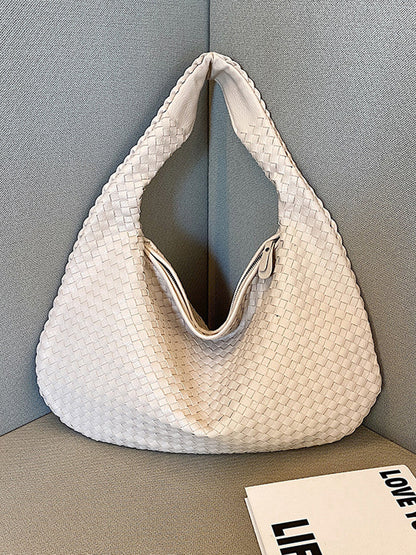 Women's Leather Woven Bag – House of Velari