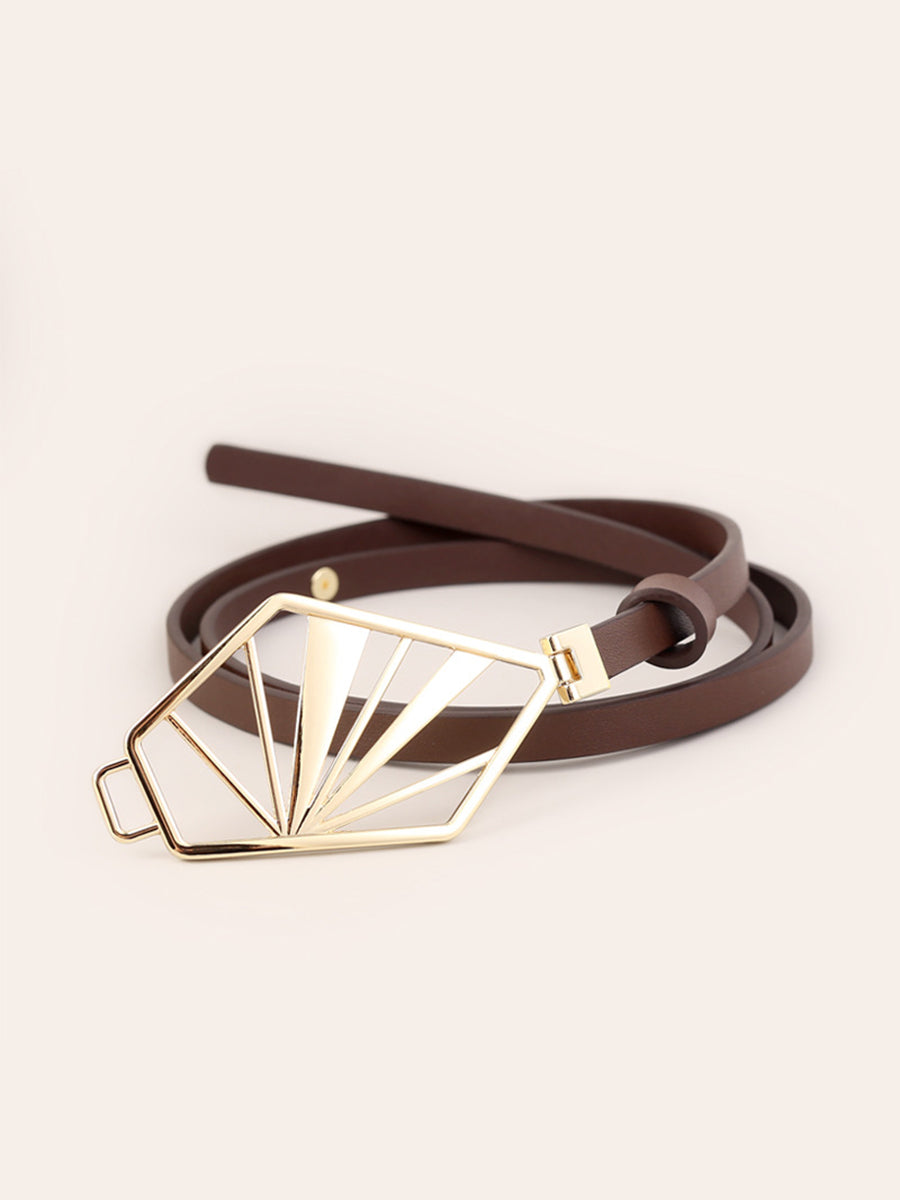 Women's Brown Leather Belt – House of Velari