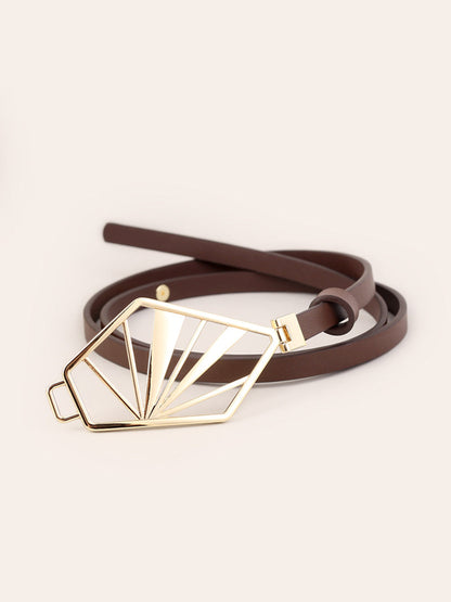 Women's Brown Leather Belt – House of Velari