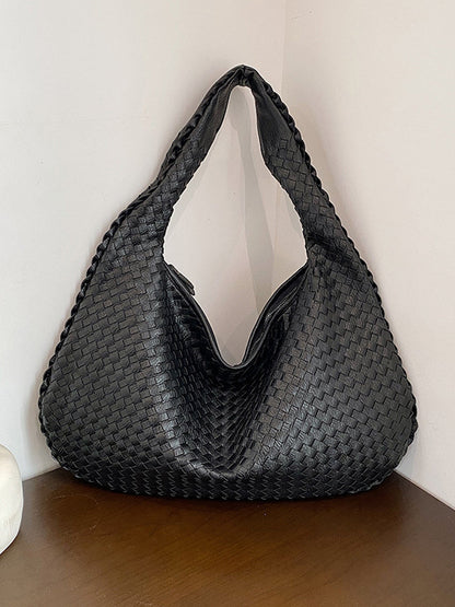 Women's Leather Woven Bag – House of Velari