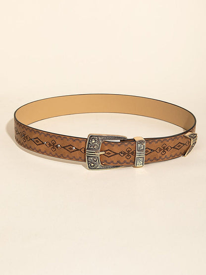 Women's Western Patterned Belt – House of Velari