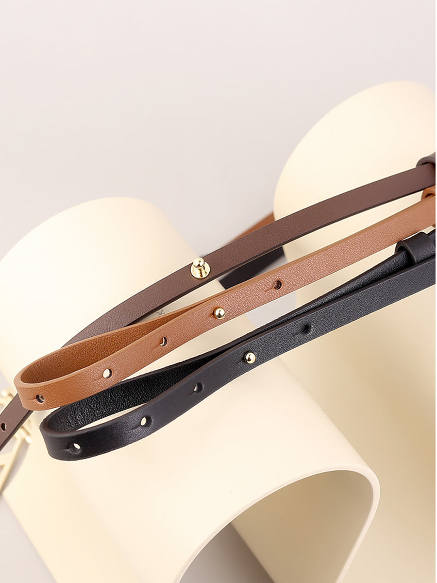 Women's Brown Leather Belt – House of Velari
