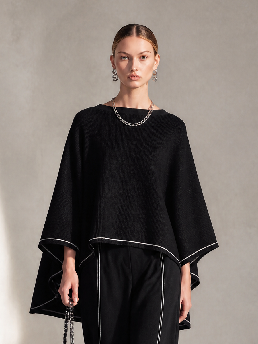 Women's Contrast Piping Boat Set – House of Velari