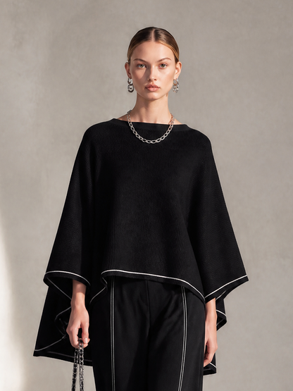 Women's Contrast Piping Boat Set – House of Velari