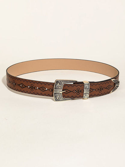 Women's Western Patterned Belt – House of Velari