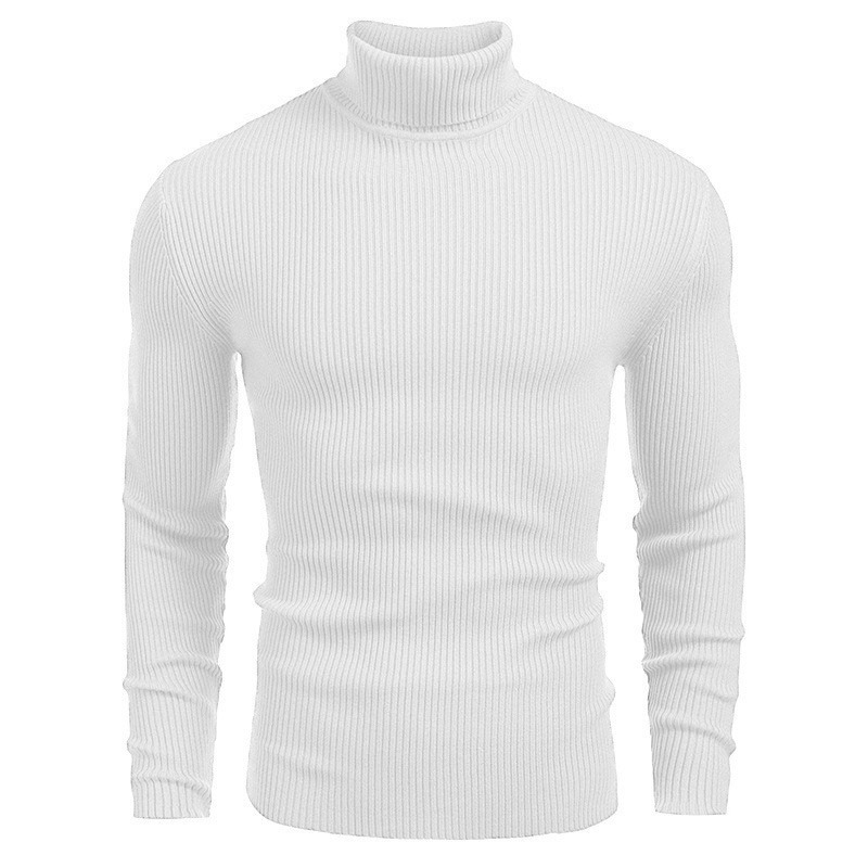 Men’s Classic Turtleneck Sweater – Soft Knit Slim Fit Pullover – House of Velari