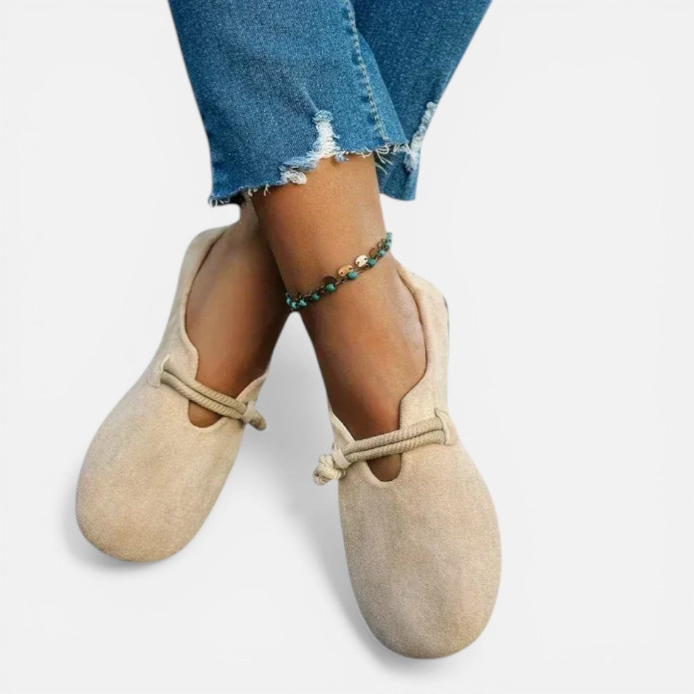 Round Toe Slip-On Flats – House of Velari