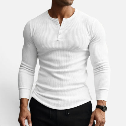 Men's Slim Fit Ribbed Shirt – House of Velari