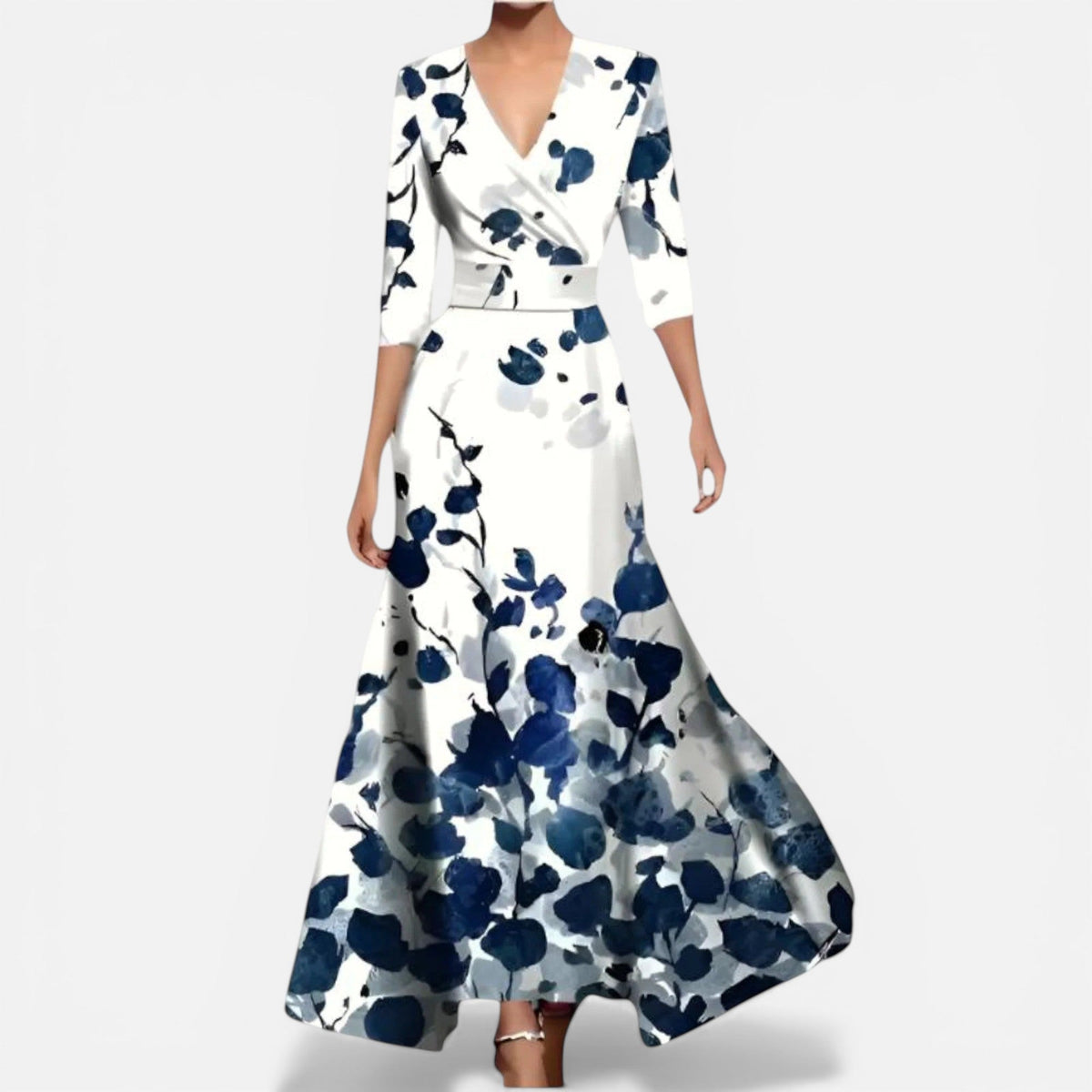 Flowing Statement Occasion Maxi Dress – House of Velari