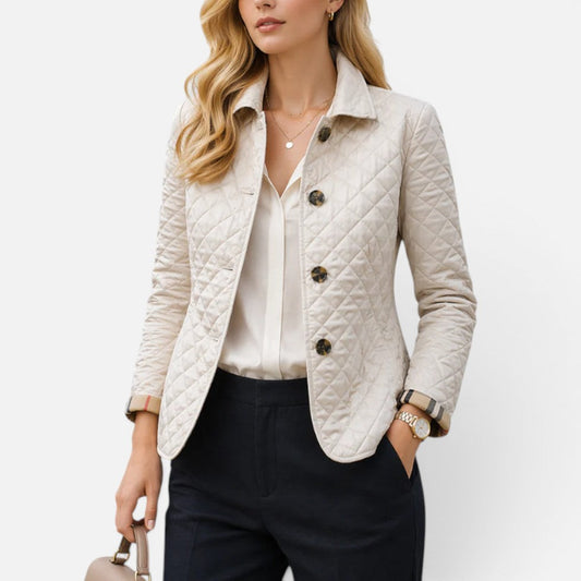 Quilted Button Front Jacket – House of Velari