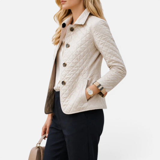 Quilted Button Front Jacket – House of Velari