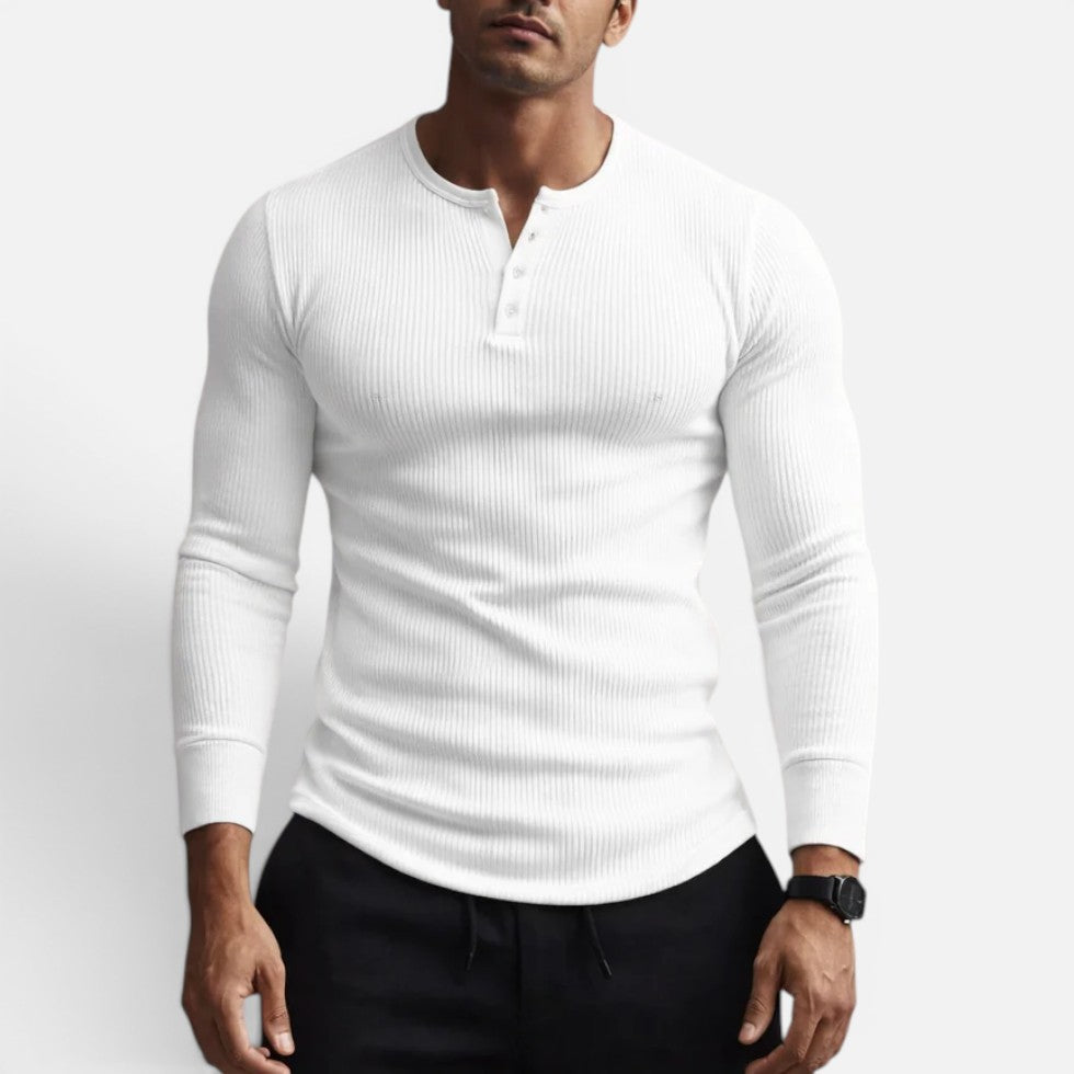 Men's Slim Fit Ribbed Shirt – House of Velari