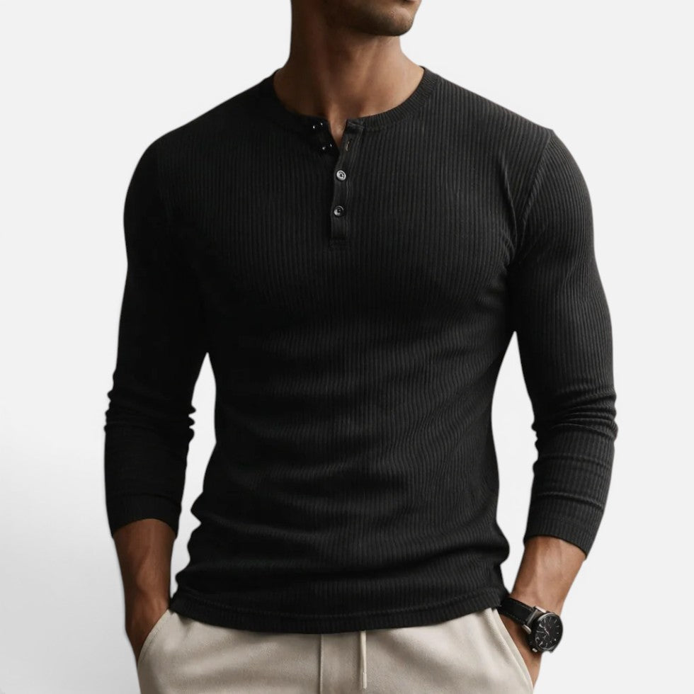 Men's Slim Fit Ribbed Shirt – House of Velari