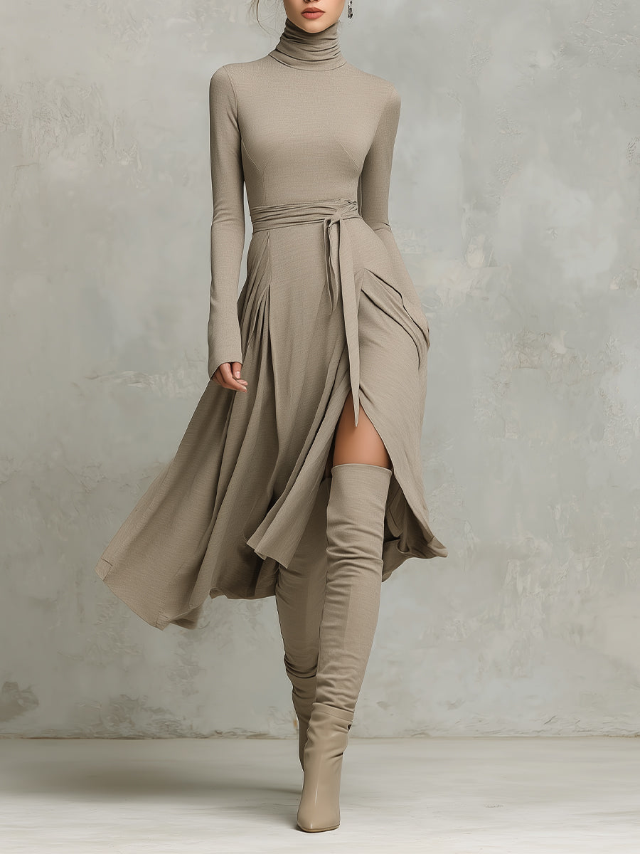Women's Knit Figure Midi Dress – House of Velari